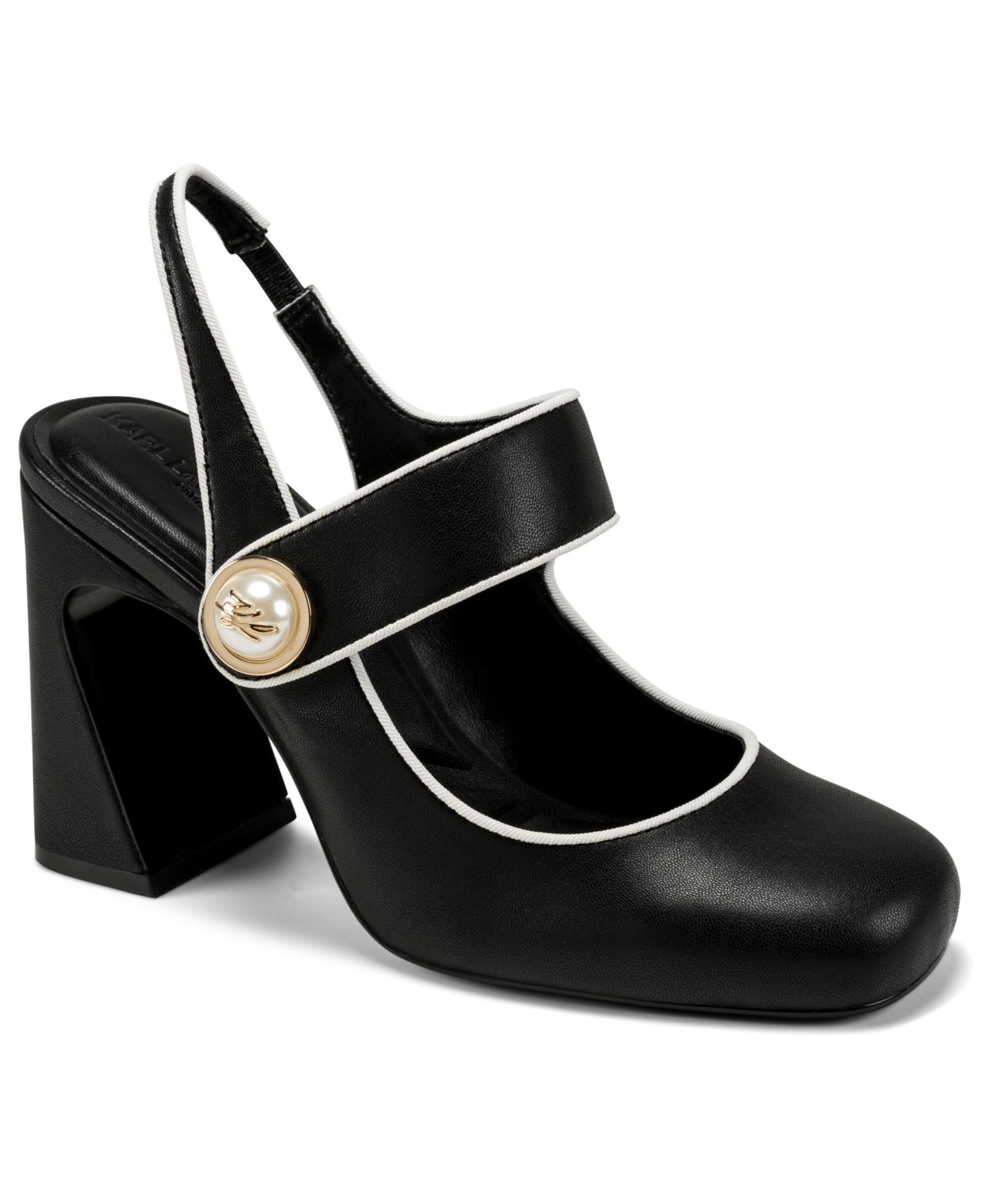 KARL LAGERFELD PARIS Women's Piermont Slip-On Pumps
