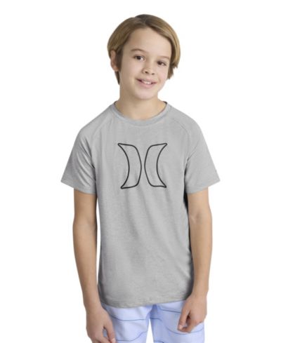 Мальчик Hurley Icon Logo плавательная футболка