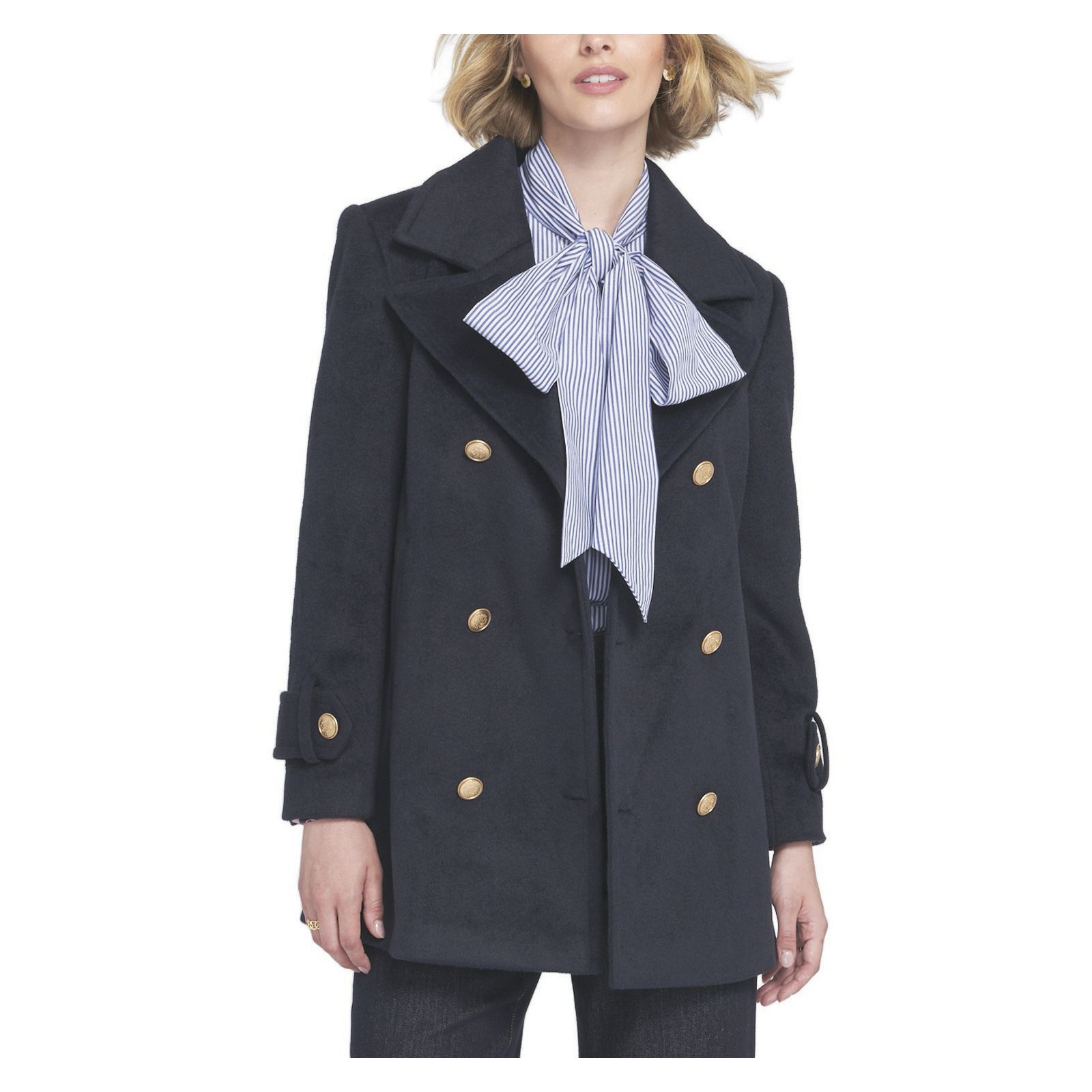 Женское шерстяное пальто Melton от ELLE Collection