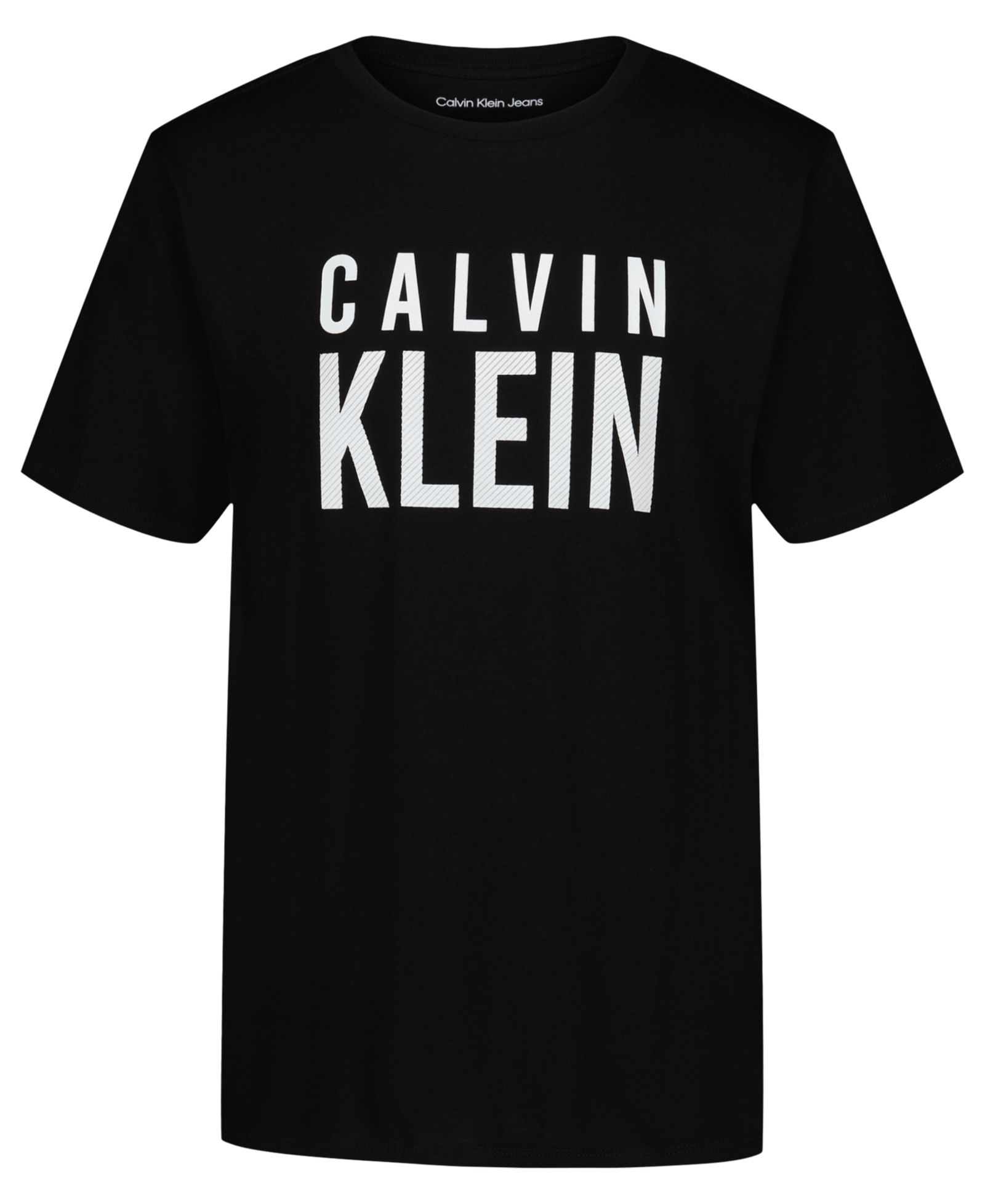 Calvin Klein Boys' 8-20 CK Structure Short-Sleeve Crewneck T-Shirt