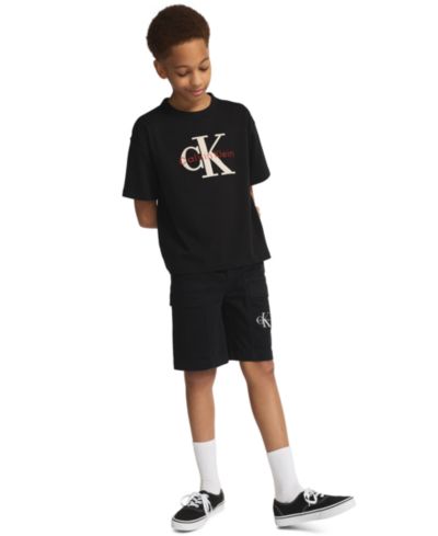 Детская футболка Calvin Klein Mesh Applique Short-Sleeve