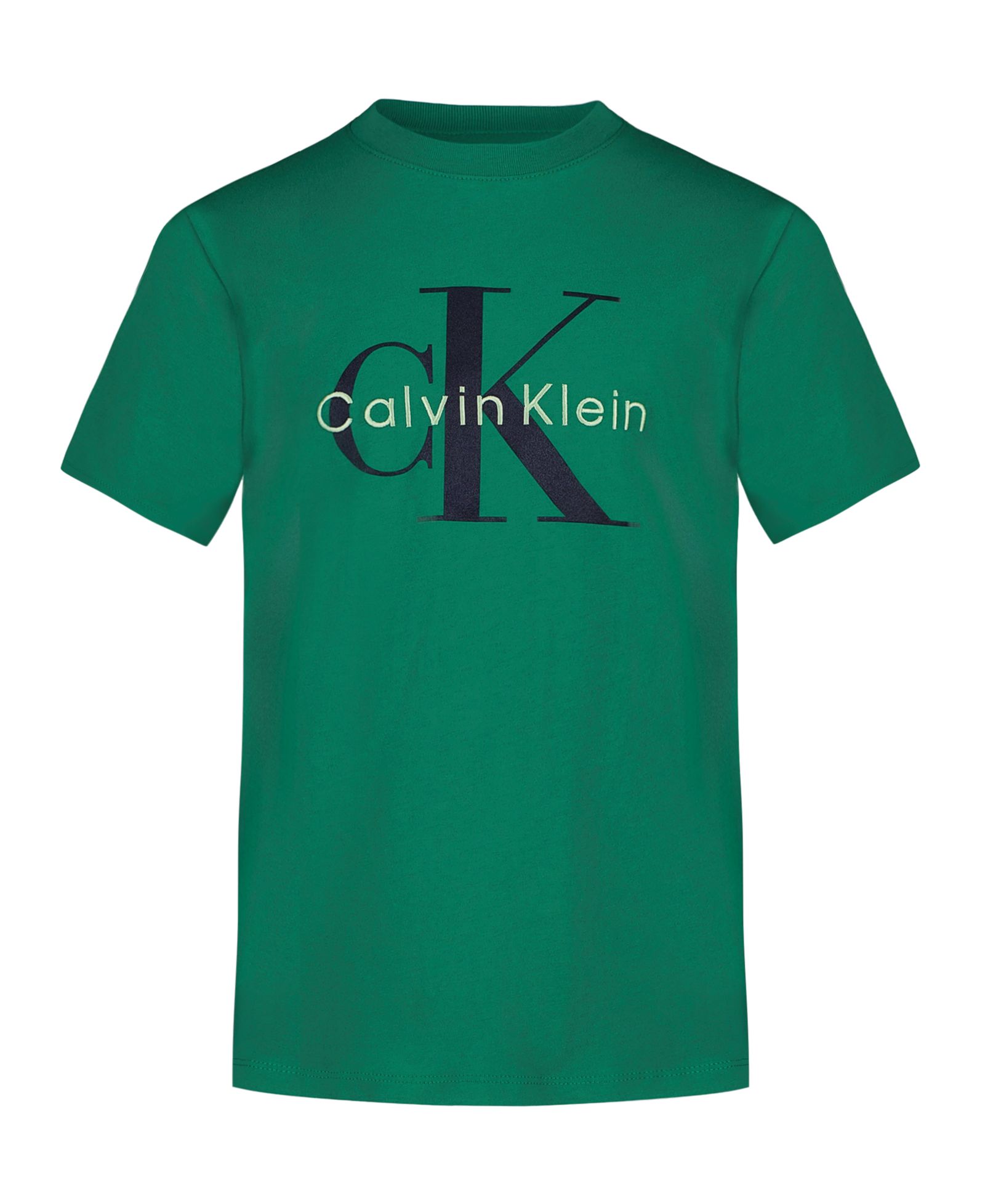 Calvin Klein Детский 8-16 Monogram Logo Crewneck T-shirt