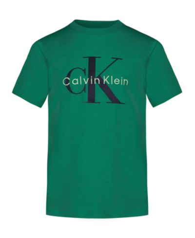 Calvin Klein Детский 8-16 Monogram Logo Crewneck T-shirt