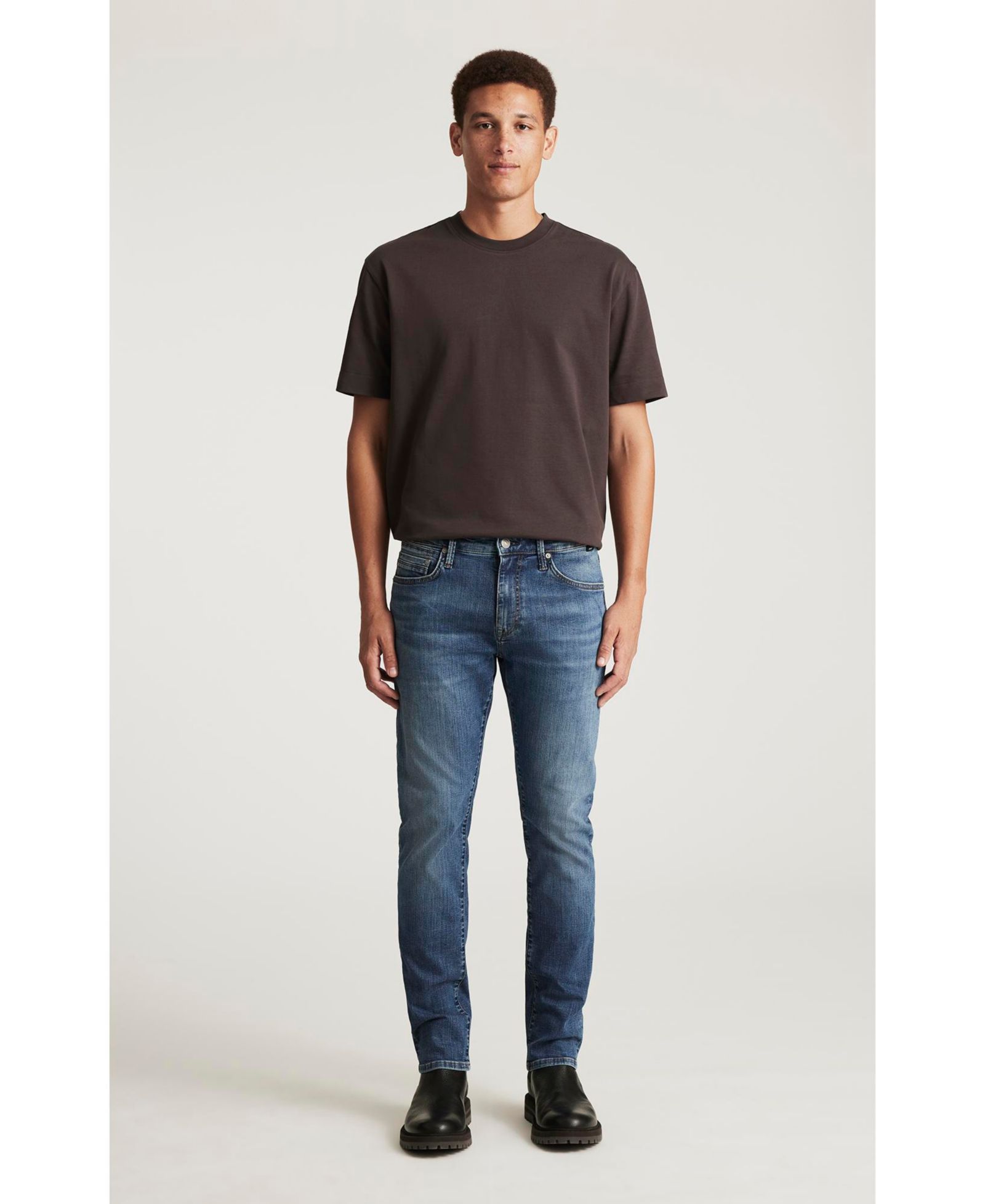 Мужские джинсы Mavi Jake Slim Leg в винтажном стиле