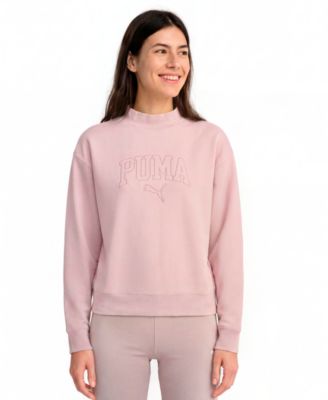Женская свитшот Puma Ess Relaxed Mock Neck Crew