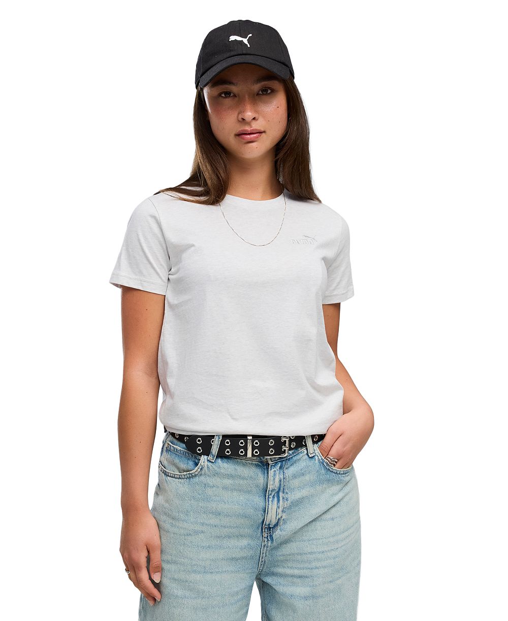 Puma Women's Crewneck Standard Small Logo T-Shirt