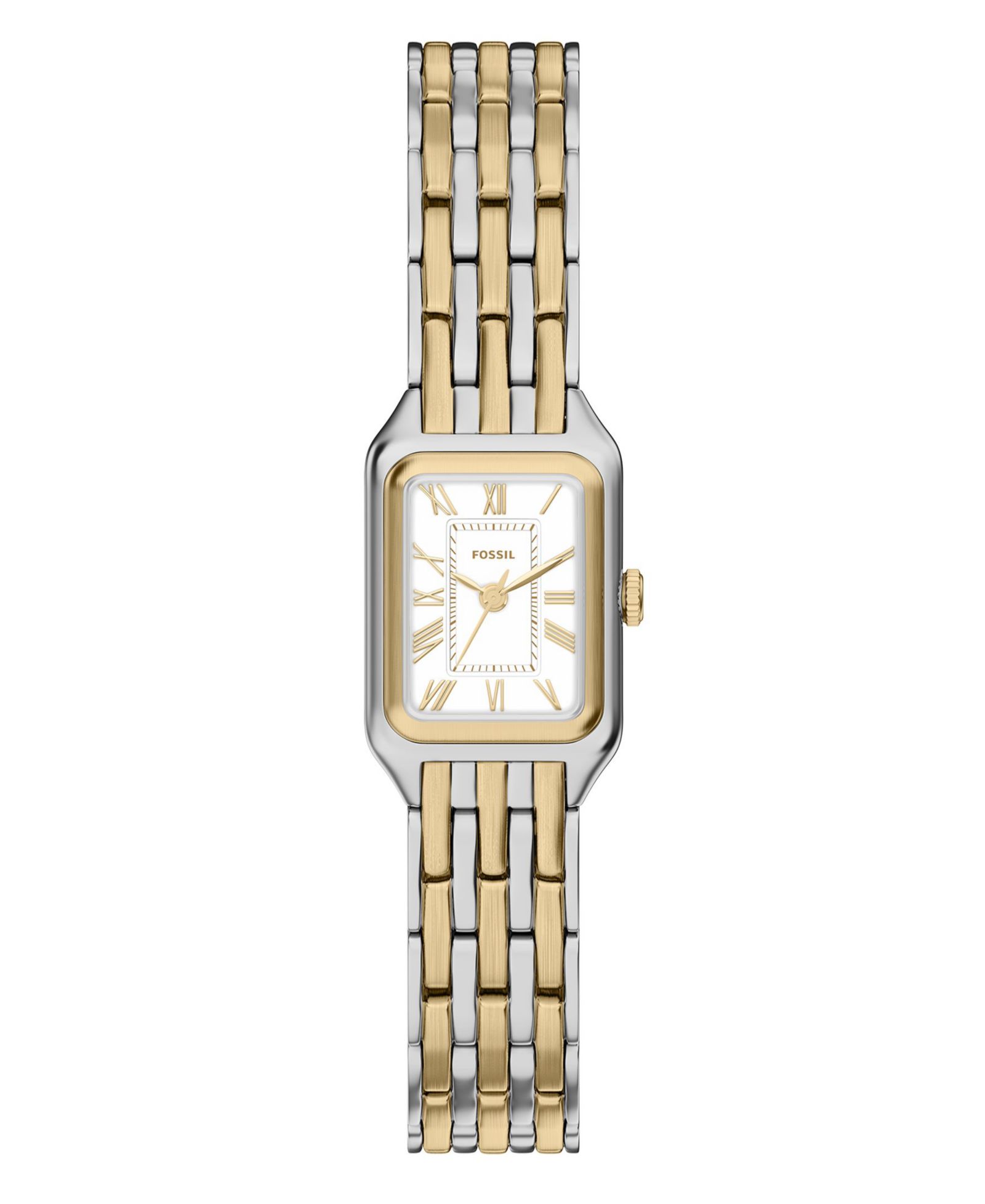 Fossil Женские часы Raquel Three-Hand из нержавеющей стали, 18mm