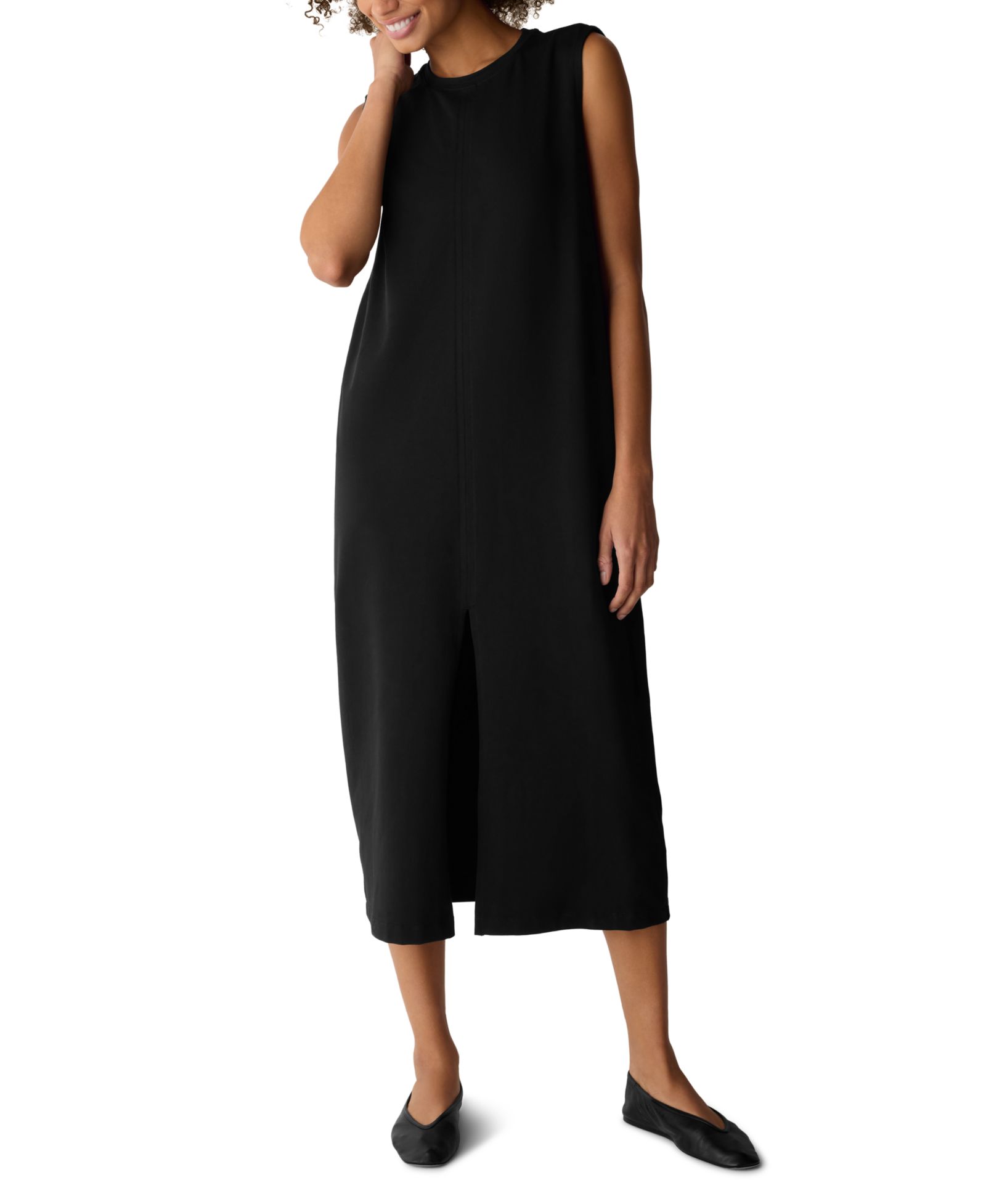 Женское платье Eileen Fisher Sleeveless Crewneck Tank