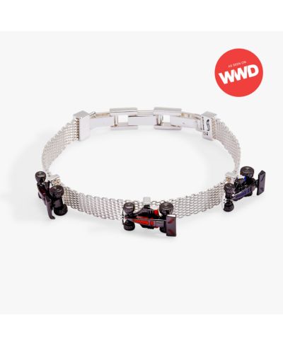 Alex and Ani Браслет Mesh с гоночной машинкой Hot Wheels