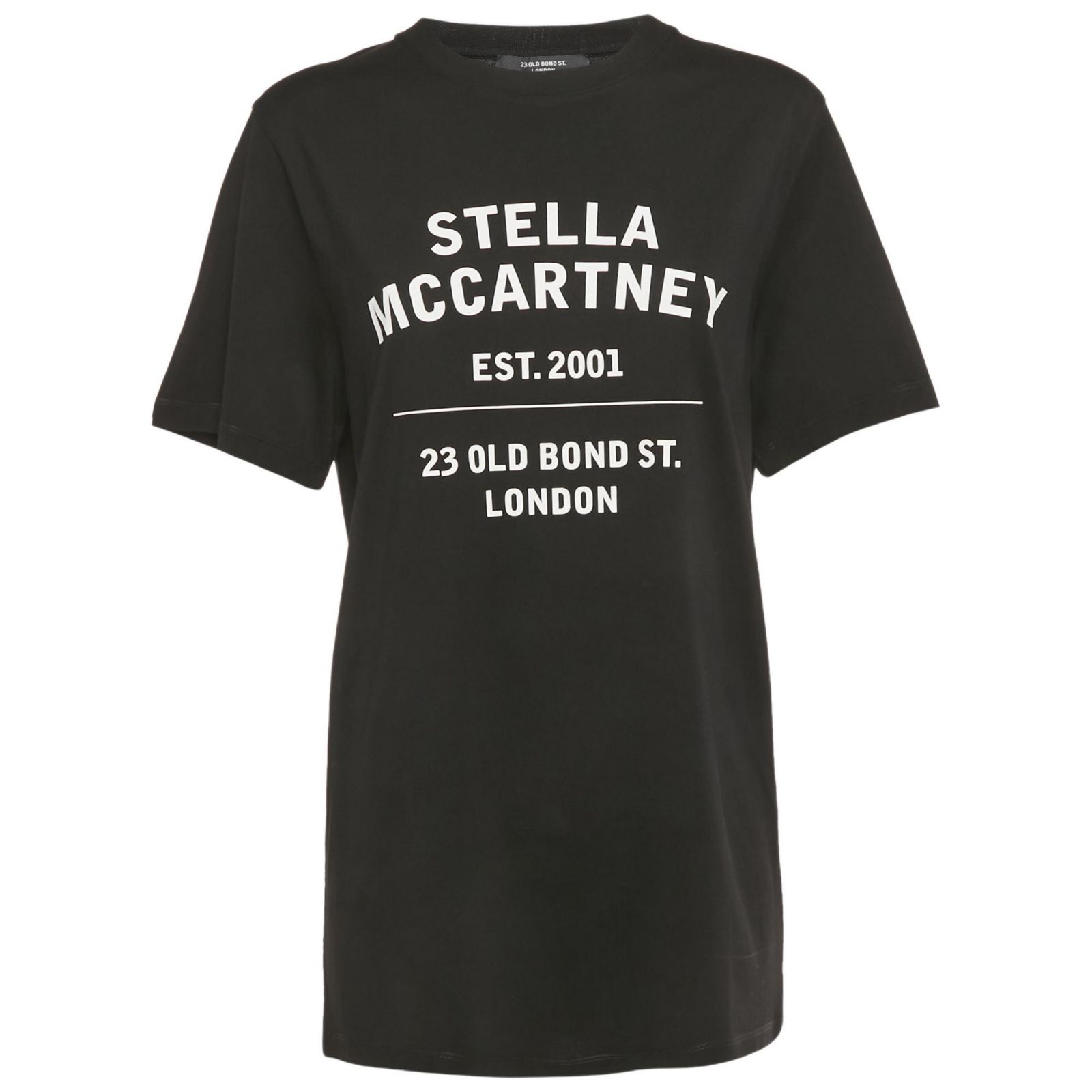 Pre-Owned Stella Mccartney Women's 23 Old Bond Street London Print Cotton T-Shirt