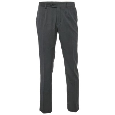 Pre-Owned Dolce & Gabbana Men's Black Pinstripe Crepe Formal Trousers