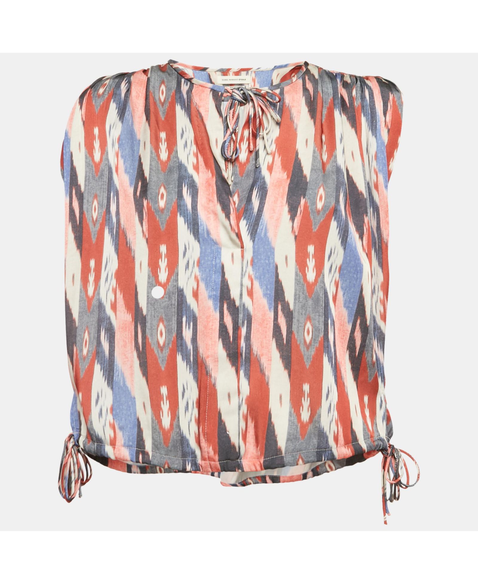Женский топ без рукавов Pre-Owned Isabel Marant Etoile Satin Print