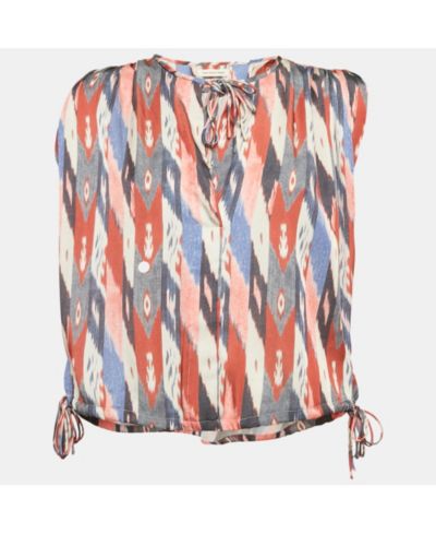 Женский топ без рукавов Pre-Owned Isabel Marant Etoile Satin Print