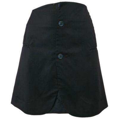 Подержатая мини-юбка Jacquemus Women's Navy Blue Gabardine