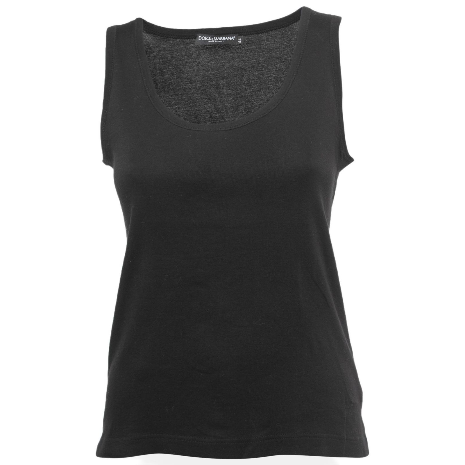 Pre-Owned Dolce & Gabbana Women's Black And Beige Dice Key Printed Silk Short Sleeve Top