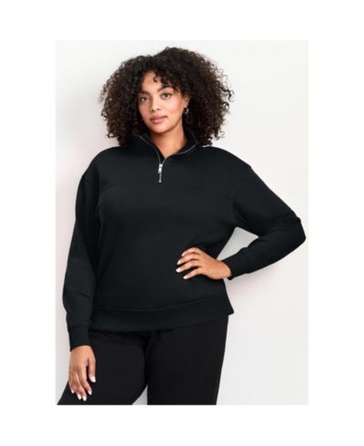 Женская толстовка Avenue Plus Size Piper с молнией наполовину