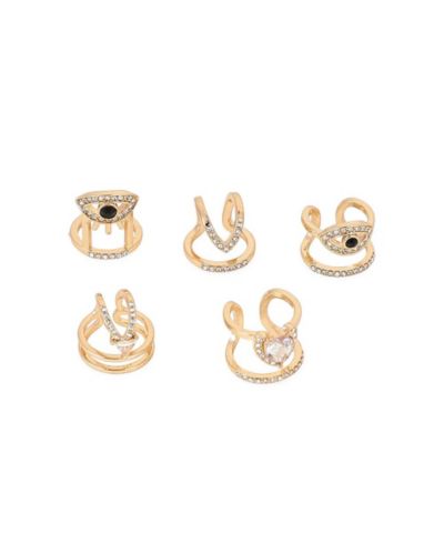 Женские кольца SOHI The Malocchio Nail Rings - California