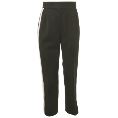 Pre-Owned Dolce & Gabbana Women's Gabardine Tapered Trousers