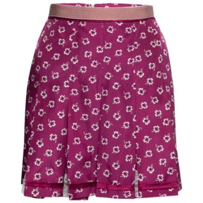 Женская мини-юбка Pre-Owned Dolce & Gabbana Dandg By Dolce and Gabbana Pink Printed Silk
