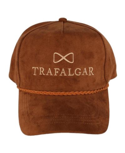 Мужская кепка TRAFALGAR Faux Suede 5 Panel с плетеным шнуром