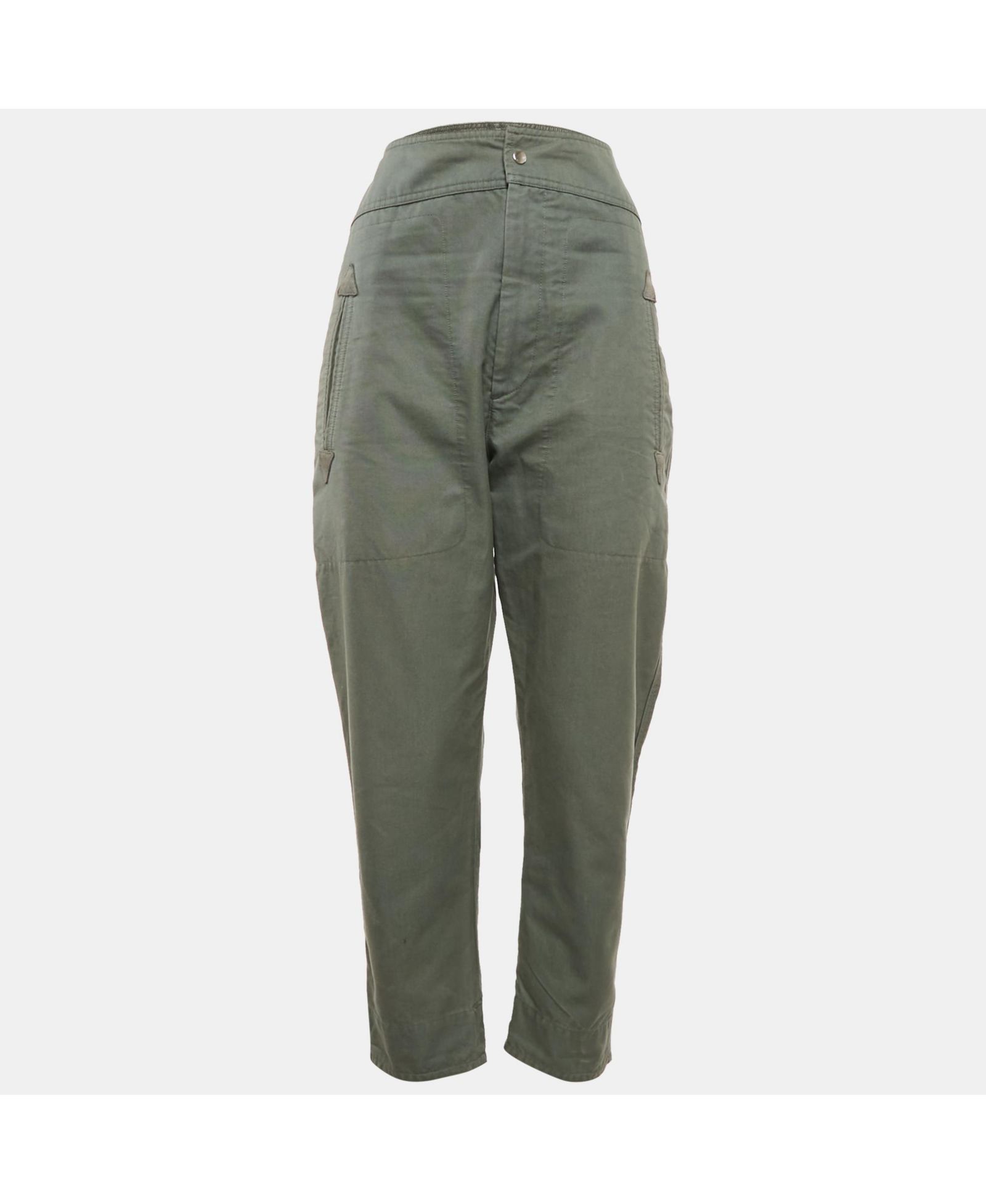 Pre-Owned Isabel Marant Women's Etoile Cotton Tapered Raluniae Trousers