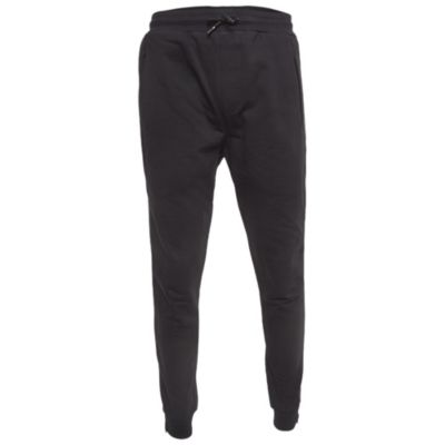 Pre-Owned Alexander Mcqueen Women's Black Heavy Knit Zipper Detail Joggers