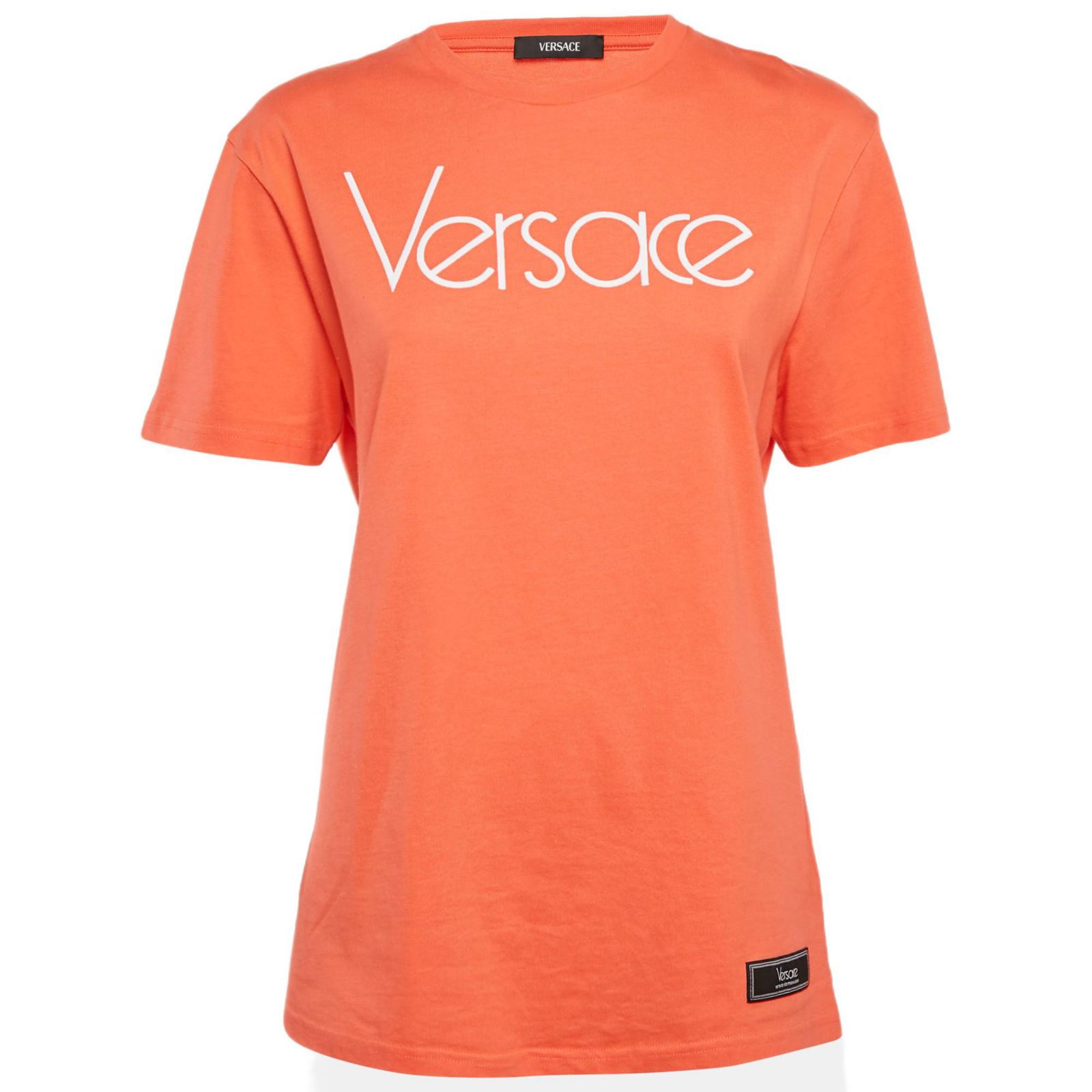 Pre-Owned Versace Women's 1978 Re-Edition Cotton Crew Neck T-Shirt