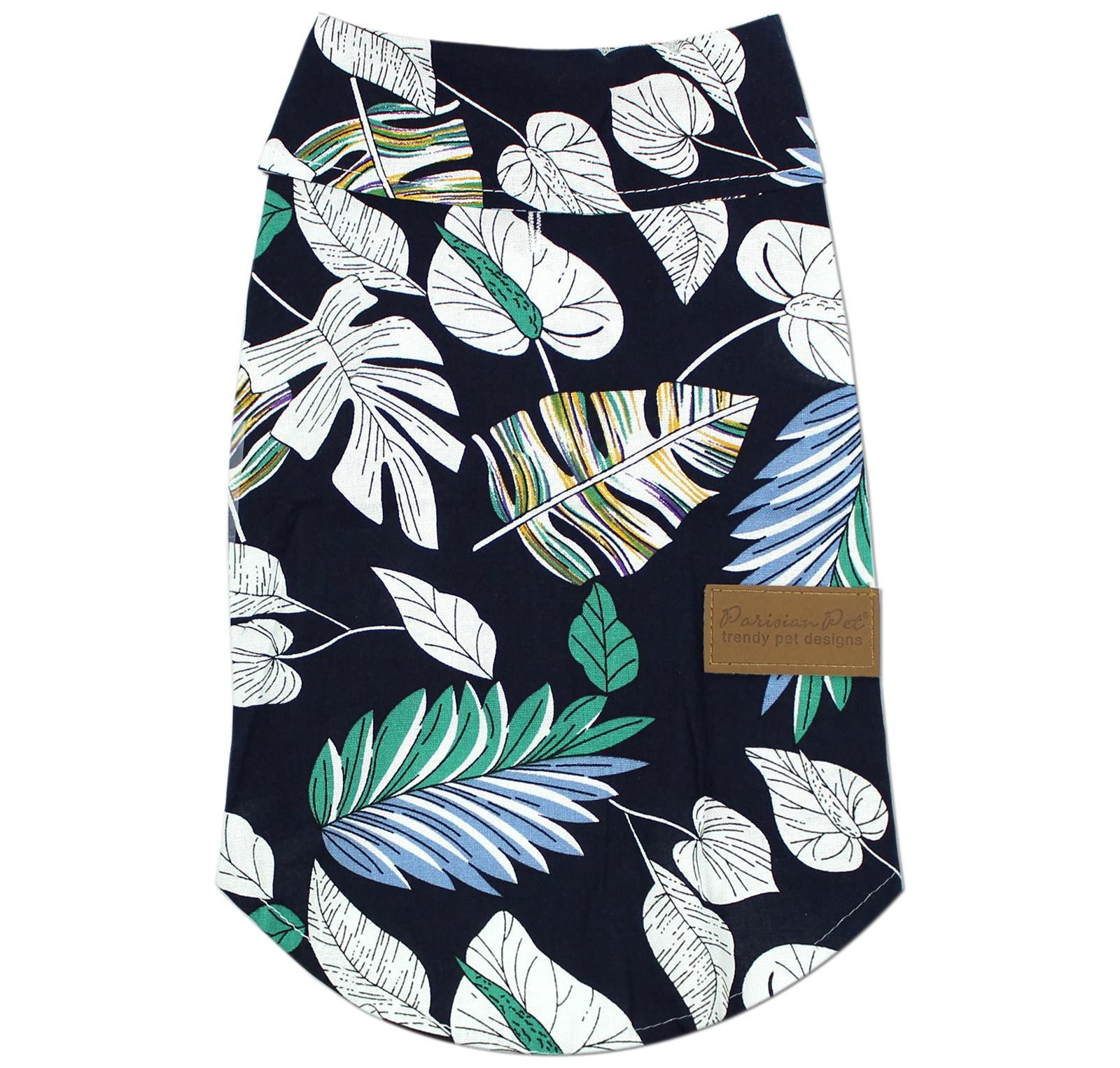 Футболка для собак Parisian Pet Palm Leaves Camp