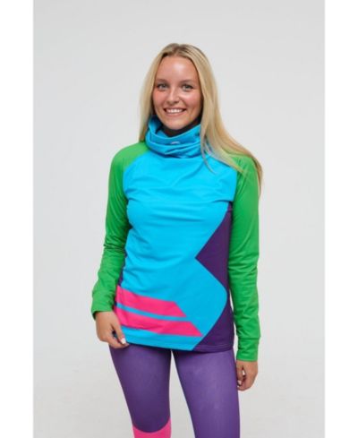 OOSC Women's High Neck Baselayer Top - Powder Hound
