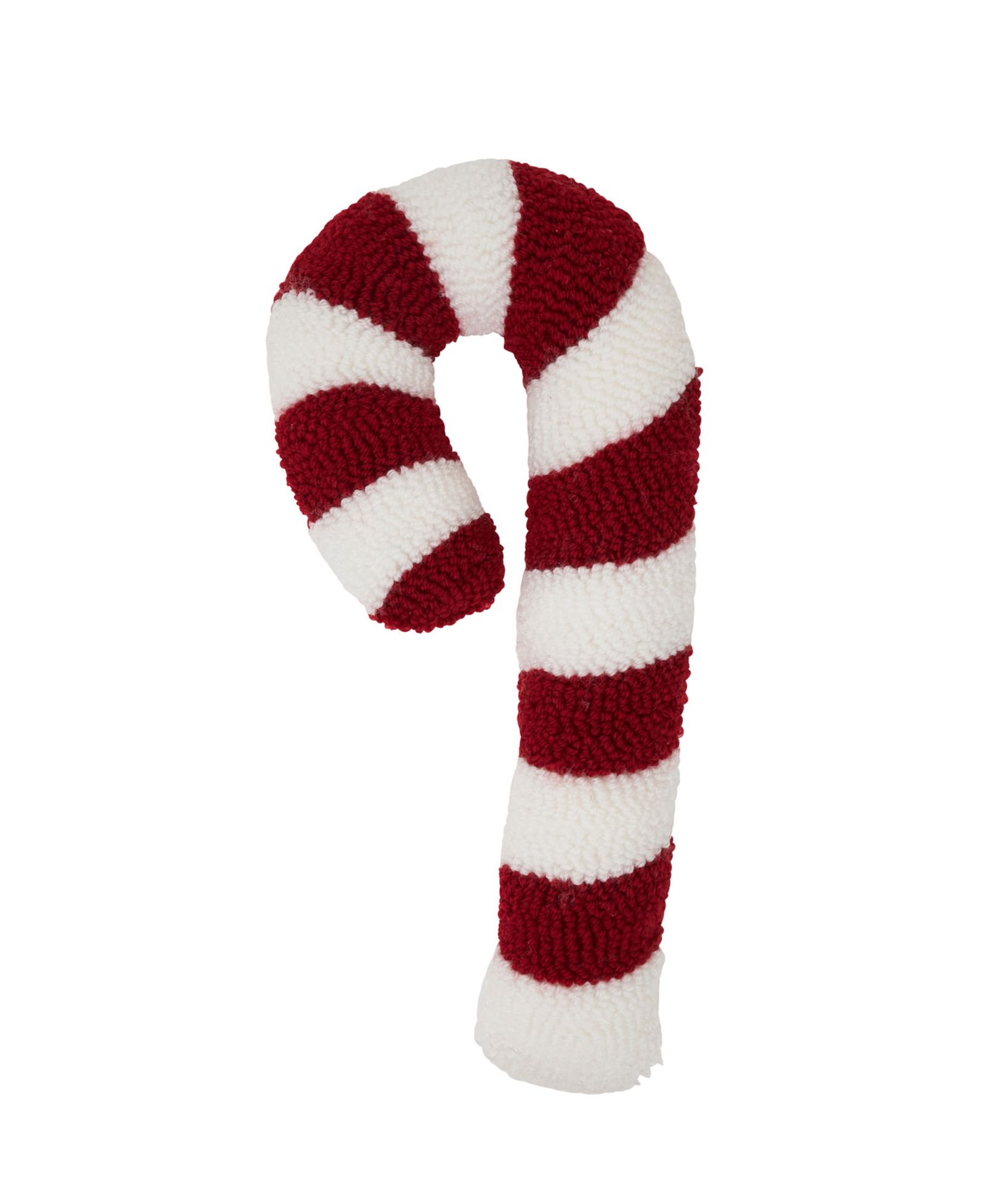Saro Lifestyle Candy Cane Twist Poly Filled Decorative Pillow, 9" x 22"