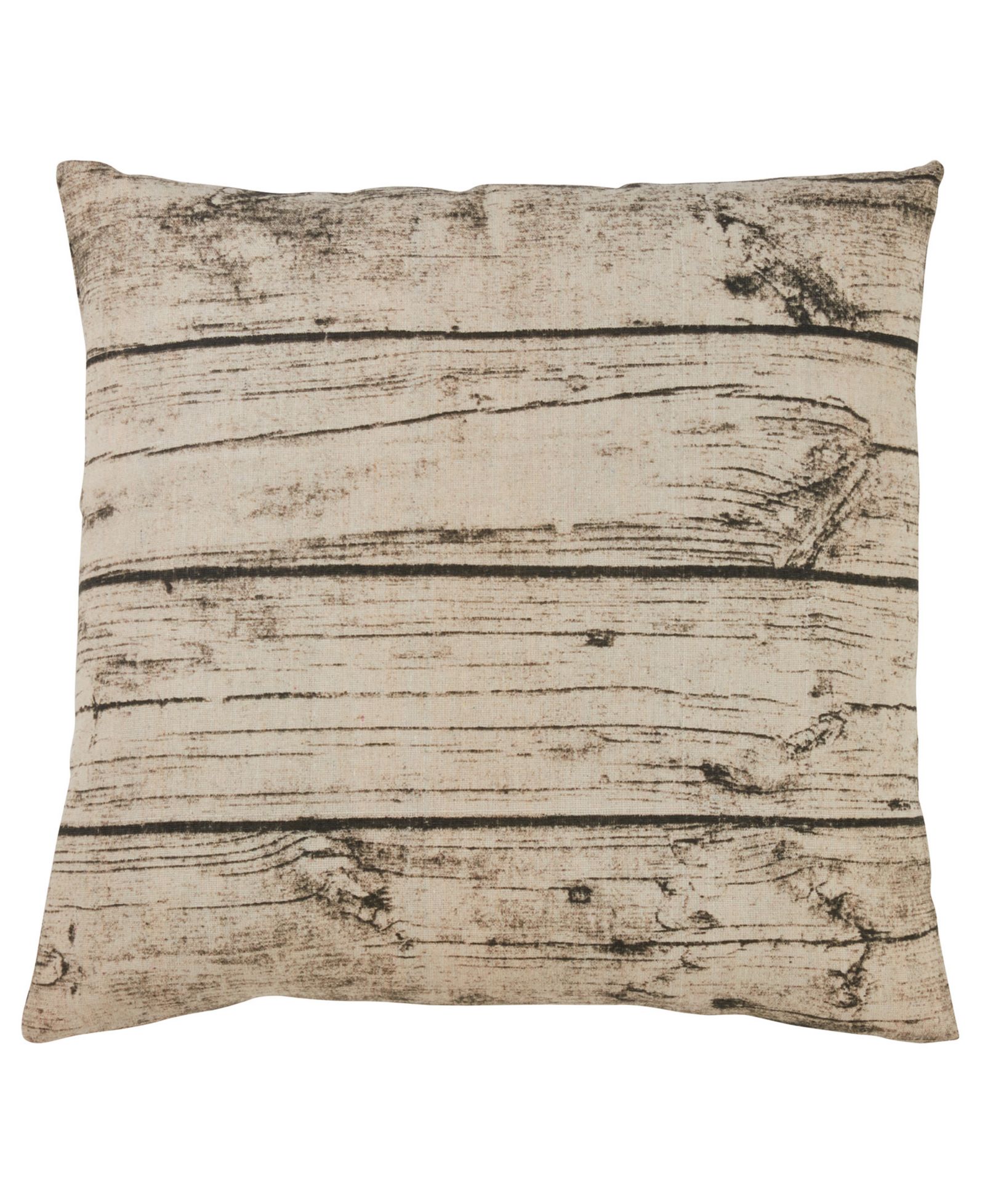 Saro Lifestyle Printed Wood Down Filled Decorative Pillow, 20" x 20"