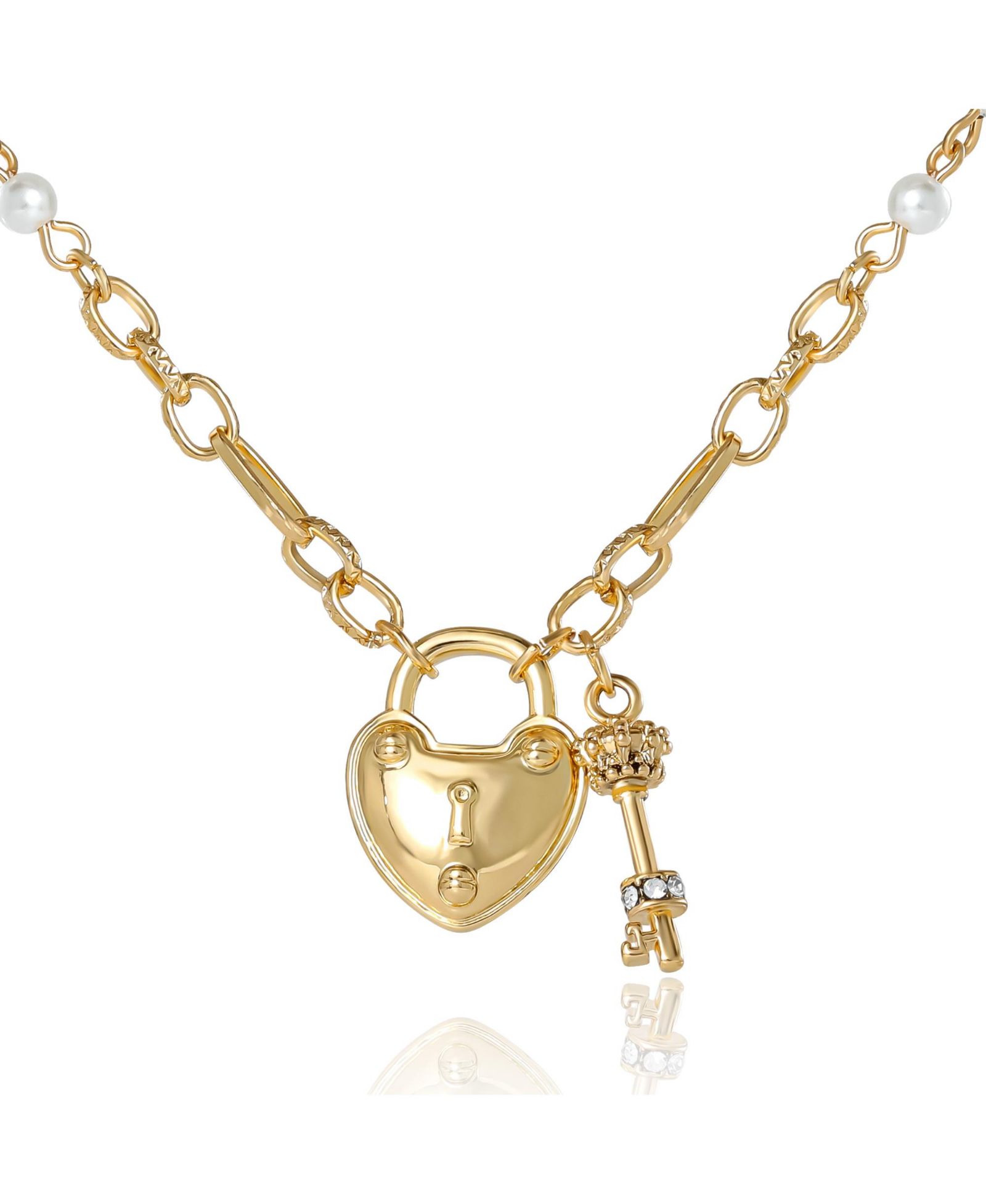 Подвеска Juicy Couture Heart Locket Charm, Gold-Tone