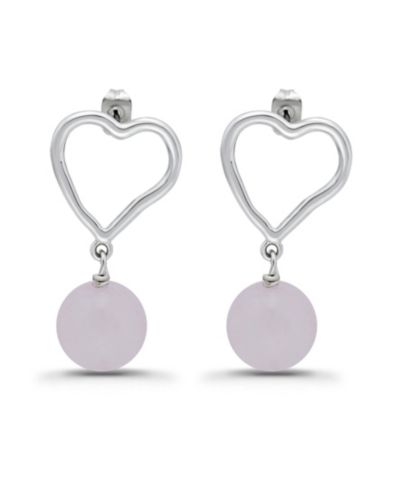 Silver/Rose Quartz