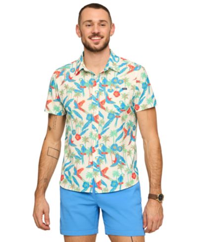 Men's Flock Party Short-Sleeve Shirt