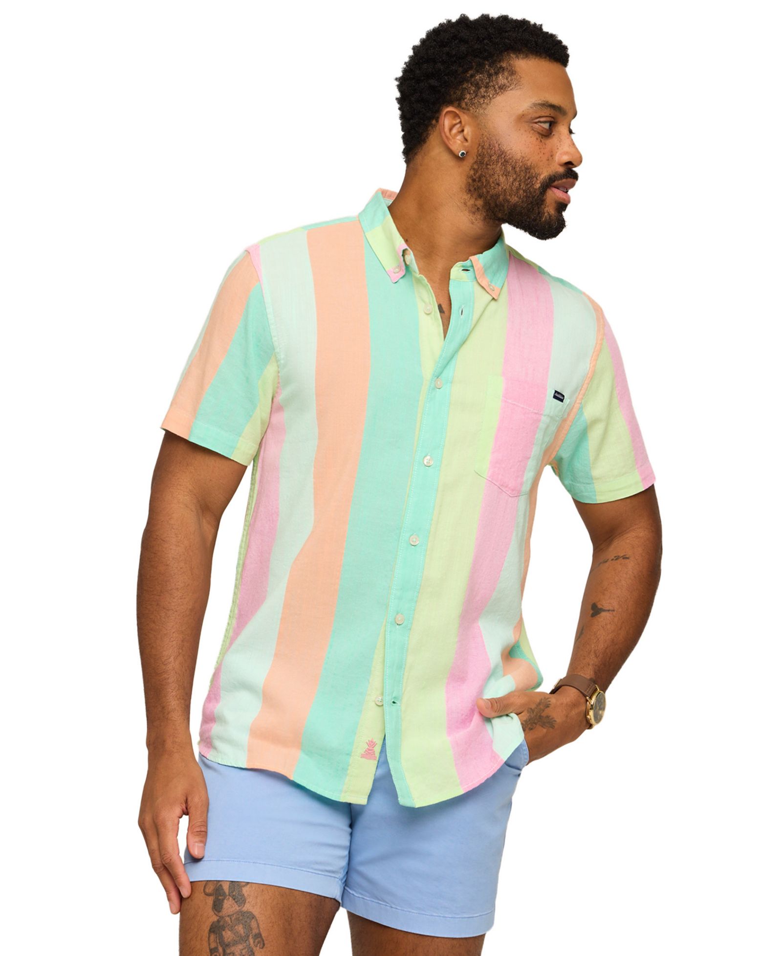 Рубашка Men's Seafoam Layer Short-Sleeve