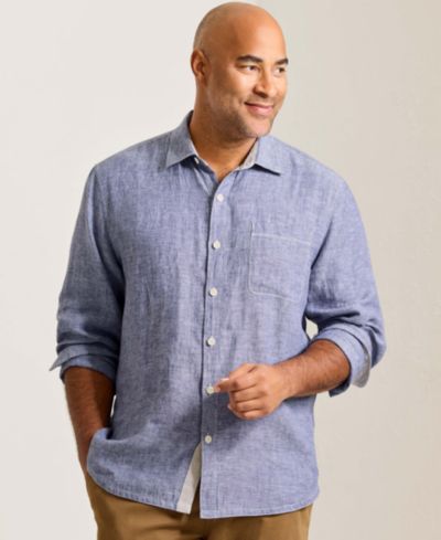 Мужская рубашка Tommy Bahama 100% Linen Paradise Breezer