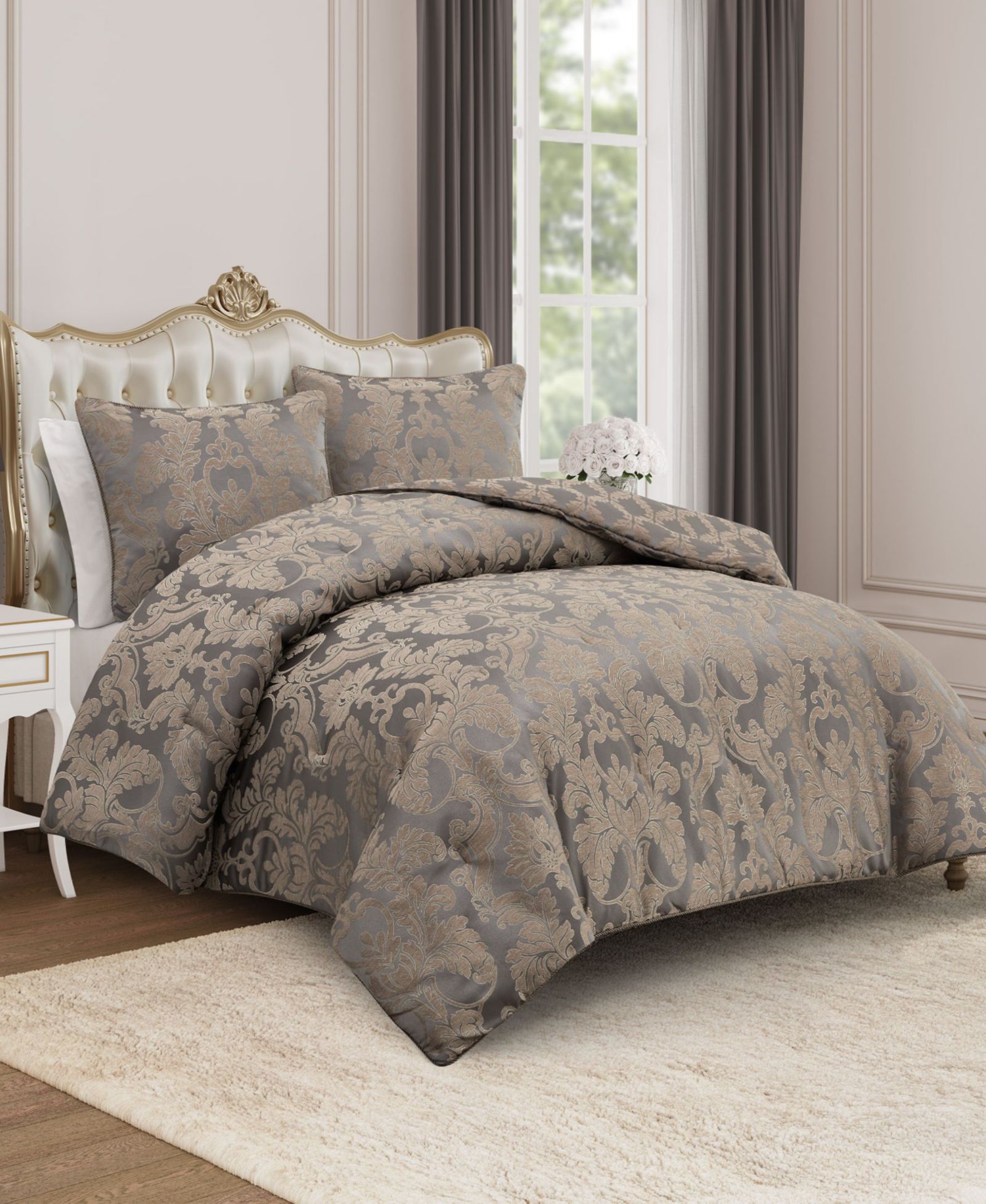 Waterford Walton 3-Pc. Comforter Set, Queen