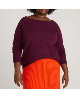 Женский джемпер Plus Size Noomi Cold Shoulder Sweater Universal Standard