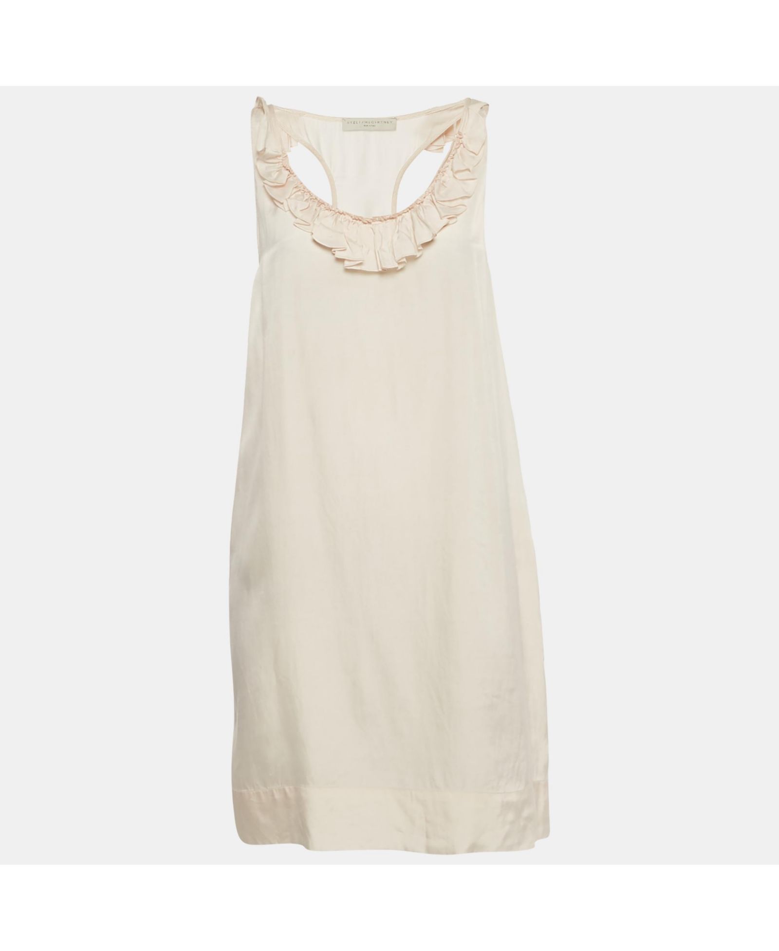 Женское мини-платье Pre-Owned Stella Mccartney Pink Silk Blend Sleeveless