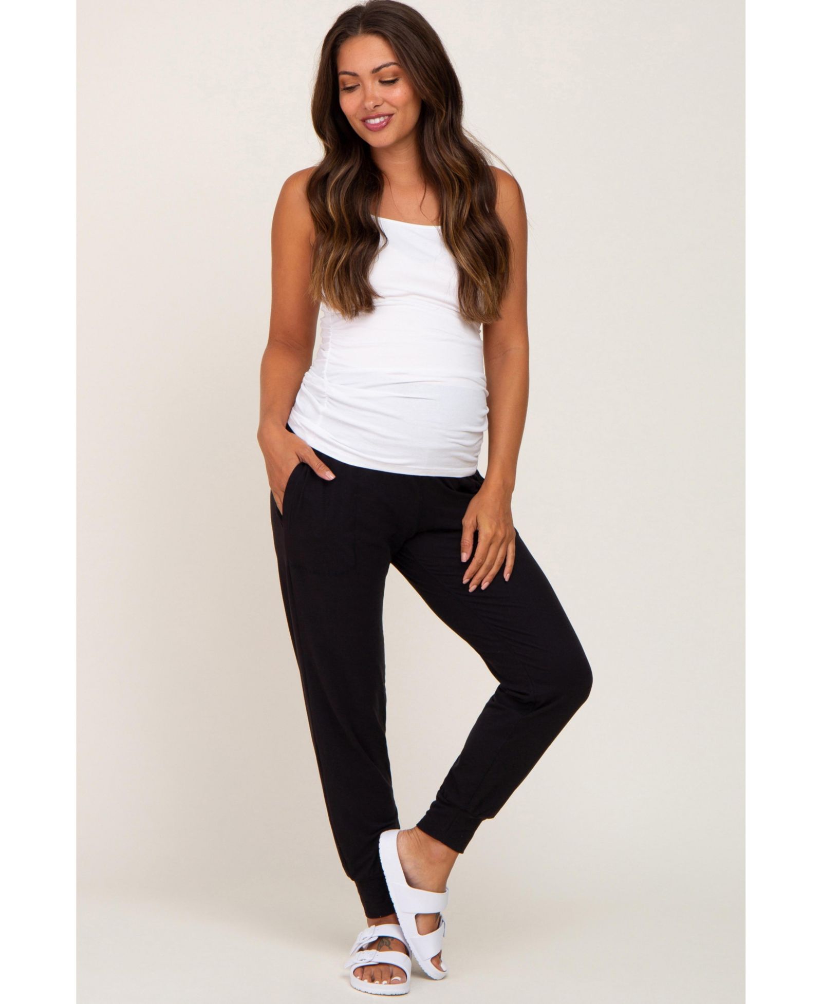 Pinkblush Women's Black Soft Joggers