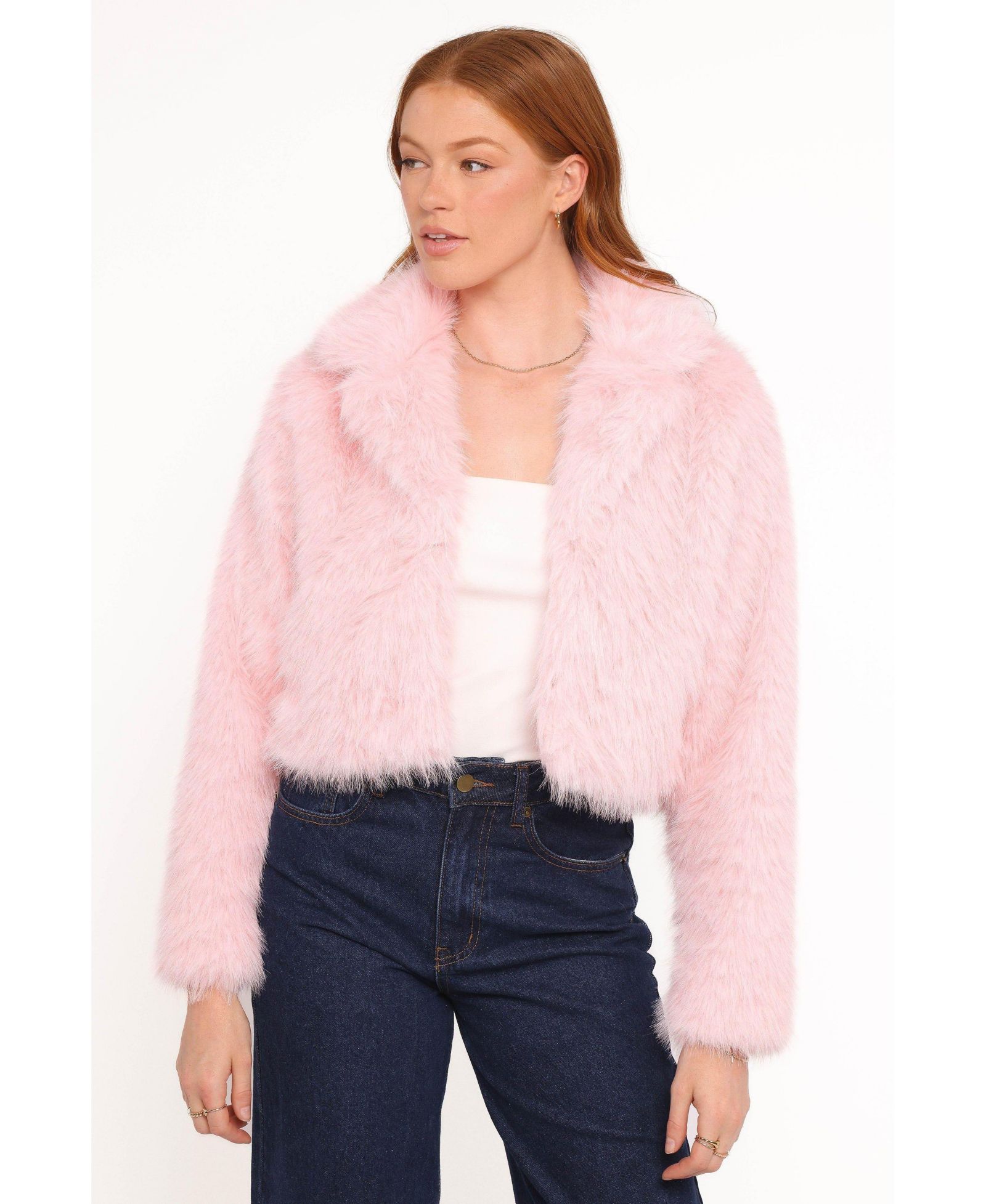 Женский меховой жакет Petal and Pup Women's Bobbi Faux Fur
