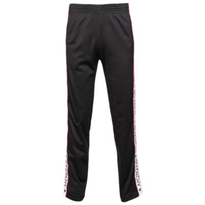 Pre-Owned Givenchy Men's Black Jersey Logo Tape Trimmed Joggers