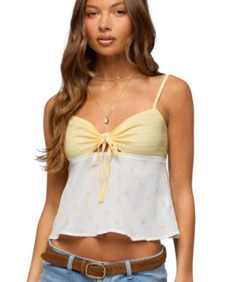 Yellow-and-white
