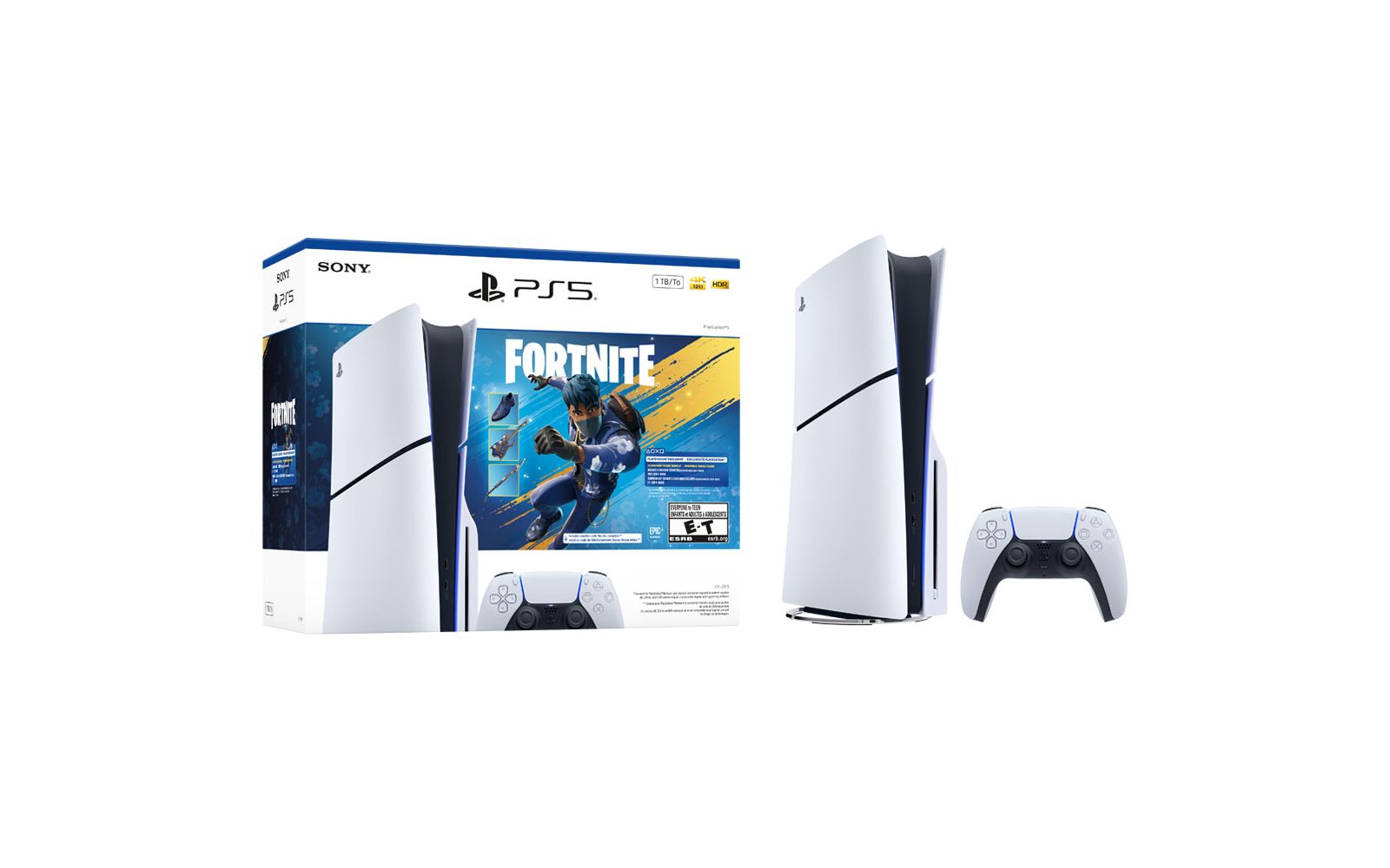 Sony PlayStation 5 Disc Edition Slim 1TB комплект Fortnite Flowering Chaos консоль