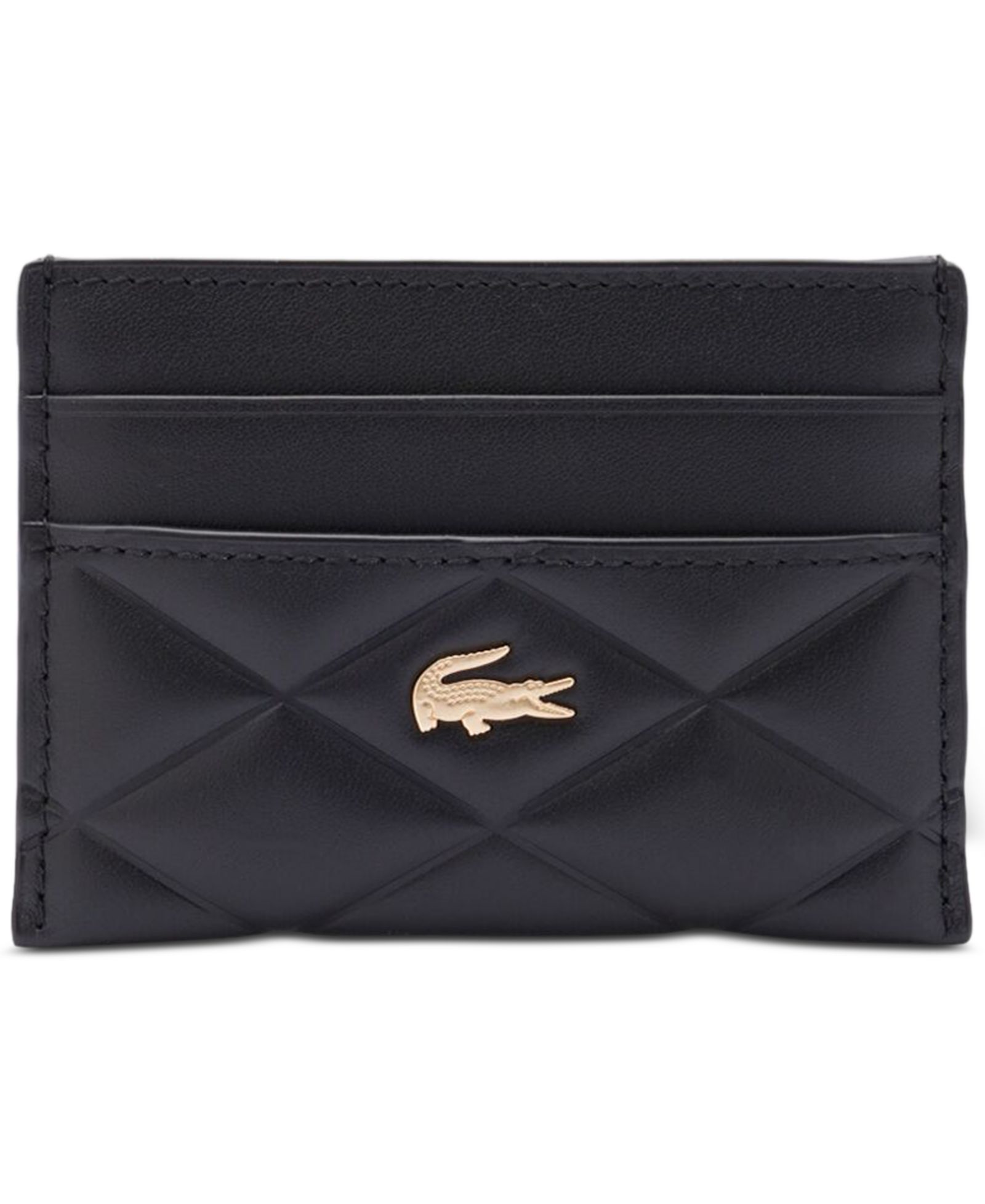 Кожаный картхолдер Lacoste