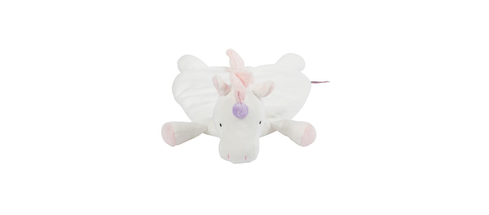 Мягкая игрушка WubbaNub Baby White Unicorn Lovey