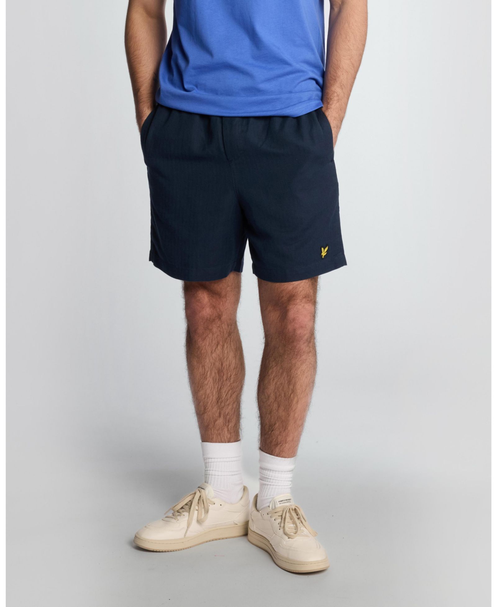 Мужские льняные шорты Lyle & Scott Deck