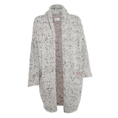 Pre-Owned Zadig & Voltaire Women's Grey Knit Open Front Cardigan