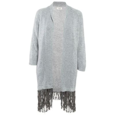 Pre-Owned Zadig & Voltaire Женский кардиган из кашемира Grey