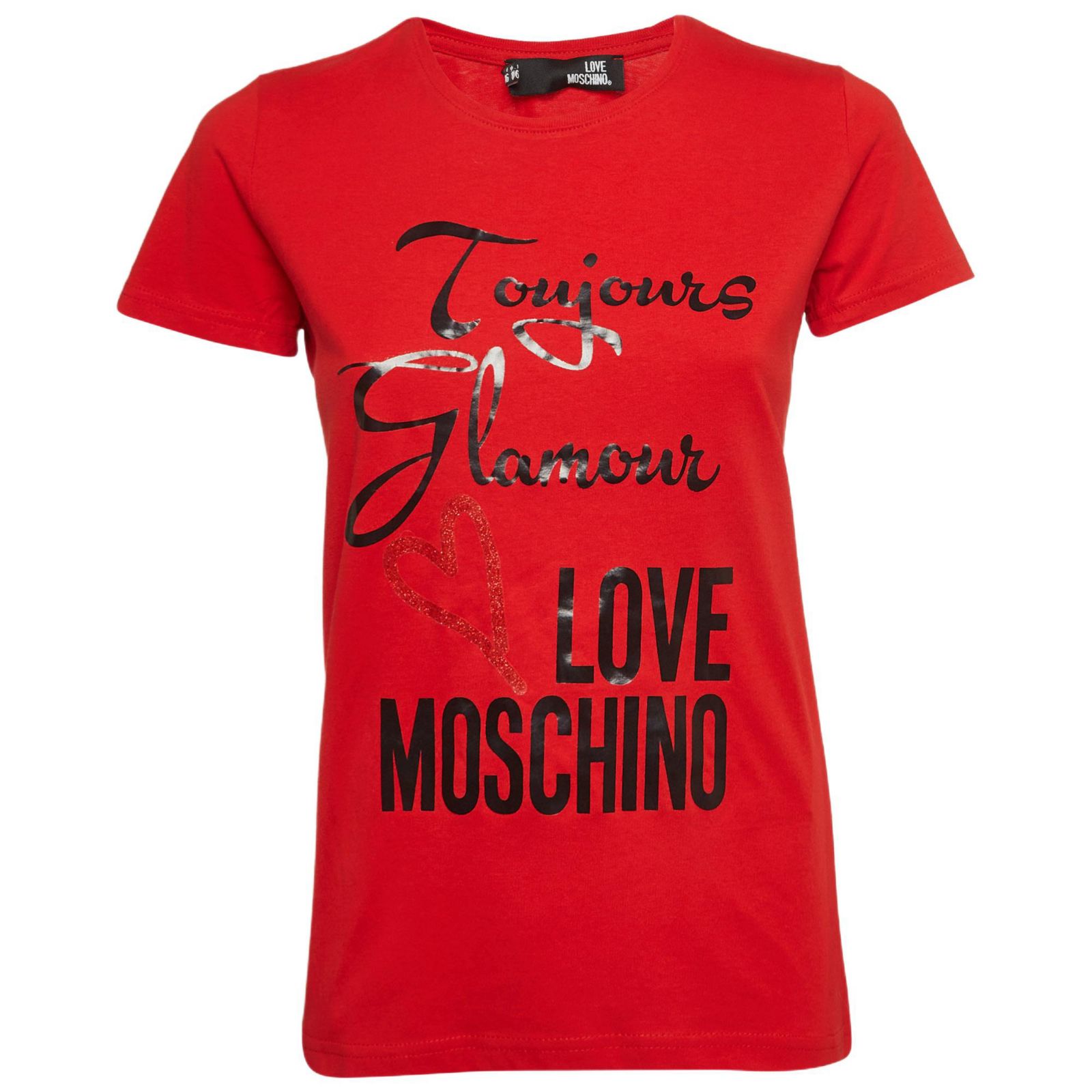 Pre-Owned Love Moschino Women's Blue Striped Denim Button Front Shirt